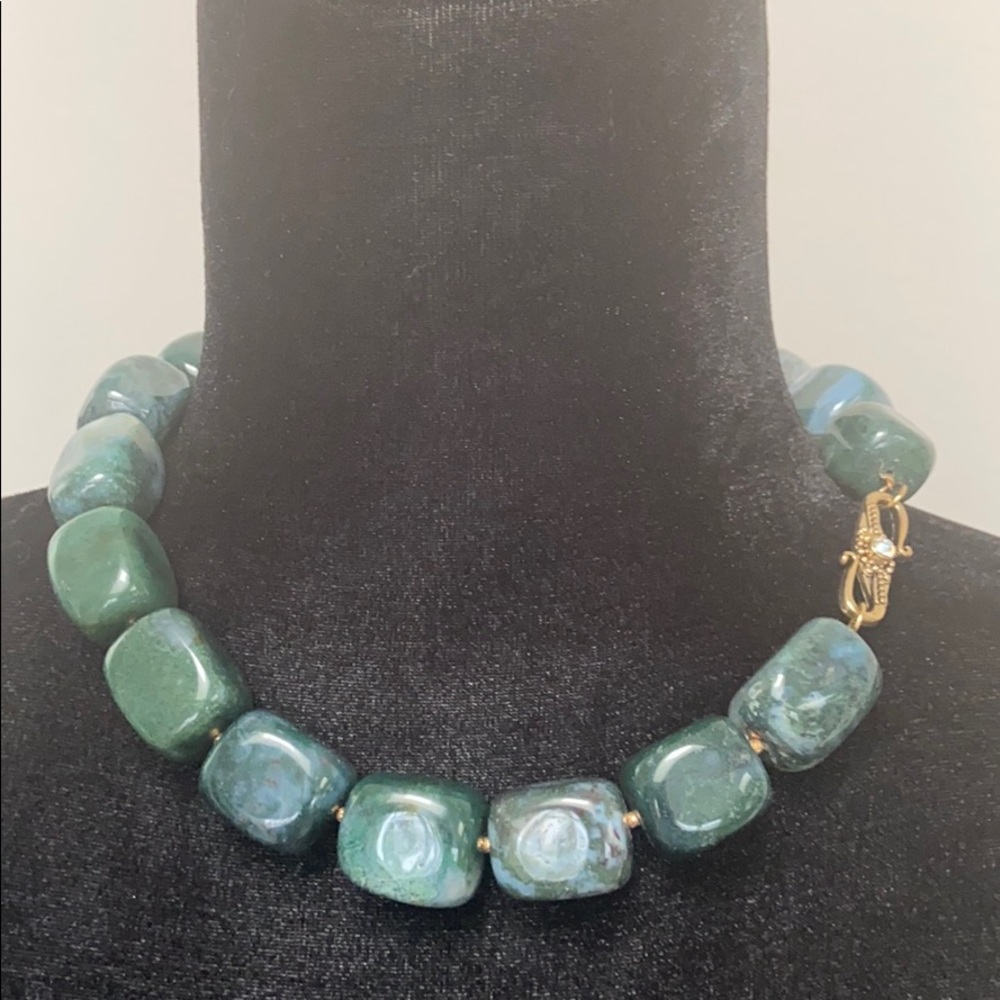 Handmade Green Aventurine Necklace
